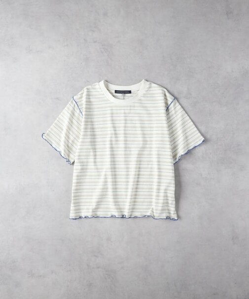 HONEYSUCKLE ROSE(ハニーサックルローズ)【レディース】マルチボーダー半袖Tシャツ