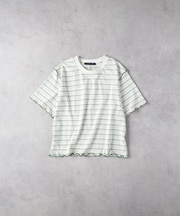 HONEYSUCKLE ROSE(ハニーサックルローズ)【レディース】マルチボーダー半袖Tシャツ
