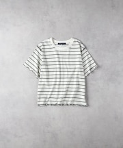 HONEYSUCKLE ROSE(ハニーサックルローズ)【レディース】マルチボーダー半袖Tシャツ