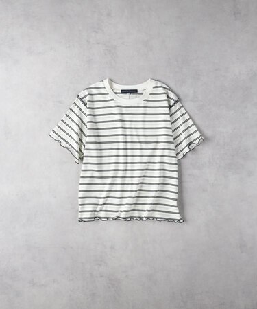 HONEYSUCKLE ROSE(ハニーサックルローズ)【レディース】マルチボーダー半袖Tシャツ