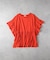 HONEYSUCKLE ROSE(ハニーサックルローズ)【レディース】「接触冷感」フリルTシャツ/プレーティング天竺