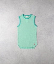 Healthknit(ヘルスニット)【レディース】ボーダーワッフルスリーブ