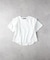 HONEYSUCKLE ROSE(ハニーサックルローズ)【レディース】「接触冷感」ラッフルショルダーＴシャツ/とろみ天竺