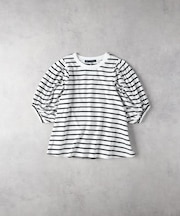 HONEYSUCKLE ROSE(ハニーサックルローズ)【レディース】「接触冷感」袖ボリュームTシャツ/とろみ天竺