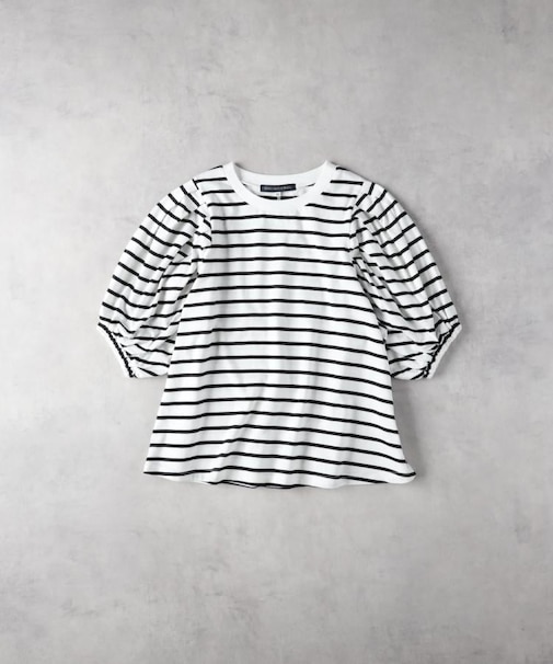 HONEYSUCKLE ROSE(ハニーサックルローズ)【レディース】「接触冷感」袖ボリュームTシャツ/とろみ天竺