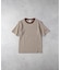 Healthknit(ヘルスニット)【レディース】ボーダーワッフルＴシャツ