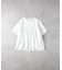 HONEYSUCKLE ROSE(ハニーサックルローズ)【レディース】「接触冷感」フロントフリルTシャツ/プレーティング天竺