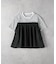 HONEYSUCKLE ROSE(ハニーサックルローズ)【レディース】「接触冷感」フロントフリルTシャツ/プレーティング天竺