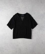HONEYSUCKLE ROSE(ハニーサックルローズ)透かし編みスキッパーニット