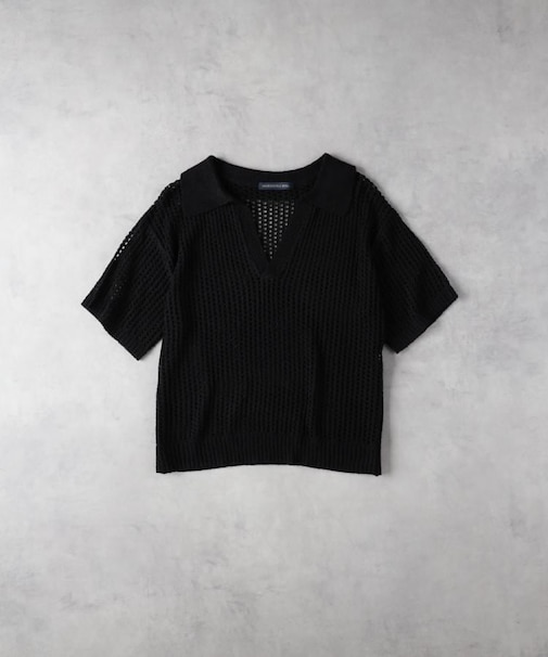 HONEYSUCKLE ROSE(ハニーサックルローズ)透かし編みスキッパーニット