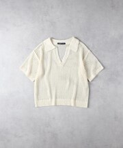 HONEYSUCKLE ROSE(ハニーサックルローズ)透かし編みスキッパーニット
