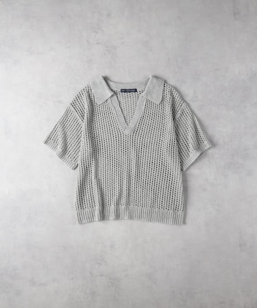 HONEYSUCKLE ROSE(ハニーサックルローズ)透かし編みスキッパーニット