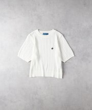 BEVERLY HILLS POLO CLUB(ビバリーヒルズポロクラブ)【レディース】【限定展開】ワンポイントニット