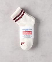 Healthknit(ヘルスニット)【2色セット】ラインソックス