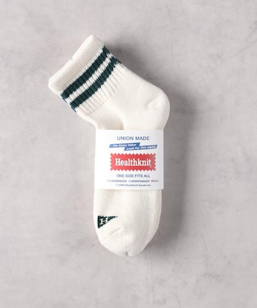 Healthknit(ヘルスニット)【2色セット】ラインソックス