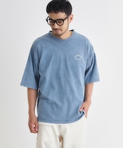 刺繍フェードTシャツ