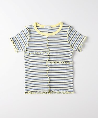 VIVIAN BLUE(ヴィヴィアンブルー)切替テレコＴシャツ