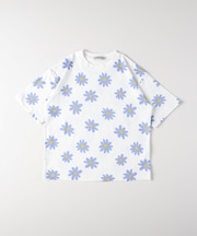 VIVIAN BLUE(ヴィヴィアンブルー)フラワー総柄Ｔシャツ