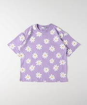 VIVIAN BLUE(ヴィヴィアンブルー)フラワー総柄Ｔシャツ