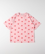 VIVIAN BLUE(ヴィヴィアンブルー)ハート総柄Ｔシャツ