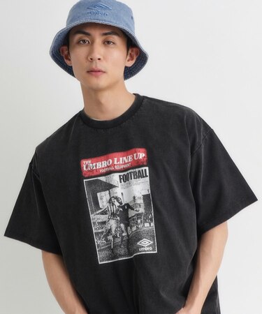 UMBRO(アンブロ)【Right-on別注】ヘリテージTシャツ