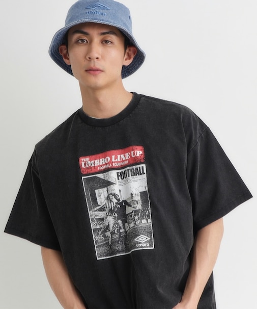 UMBRO(アンブロ)【Right-on別注】ヘリテージTシャツ