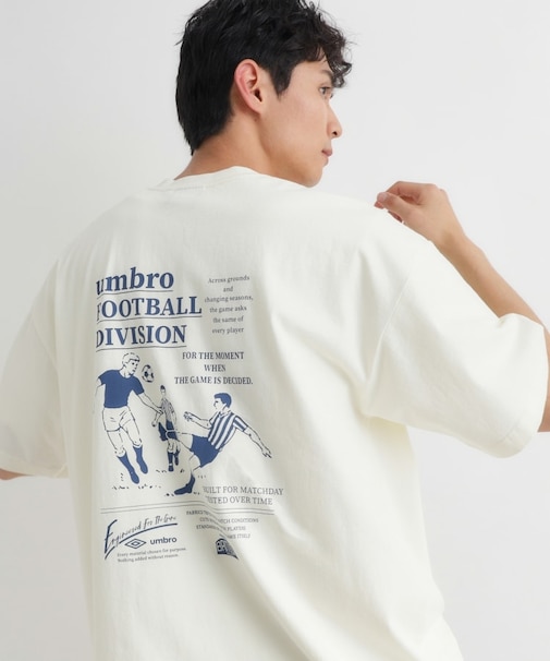 UMBRO(アンブロ)【Right-on別注】ヘリテージＴシャツ