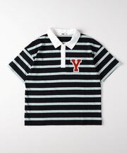 MPS(エムピーエス)マルチボーダースキッパーＴシャツ