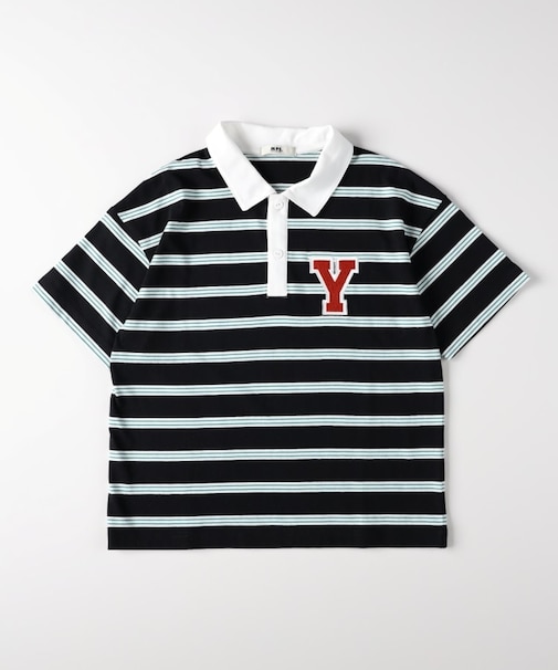 MPS(エムピーエス)マルチボーダースキッパーＴシャツ