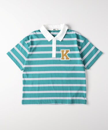 MPS(エムピーエス)マルチボーダースキッパーＴシャツ