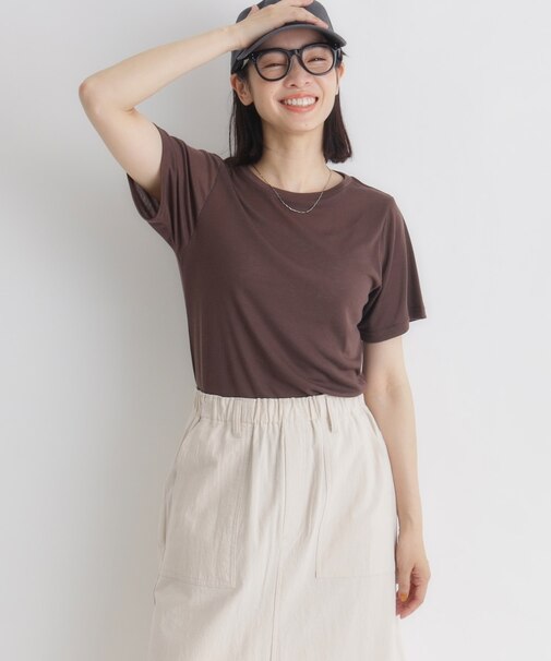 シアータイトフィットTシャツ