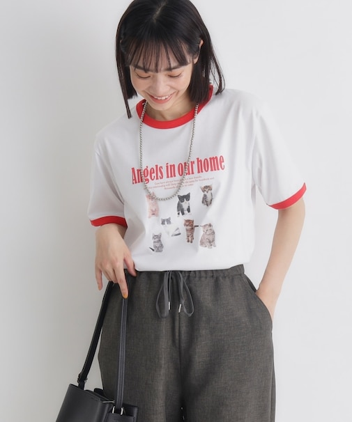 HONEYSUCKLE ROSE(ハニーサックルローズ)アニマルリンガーTシャツ