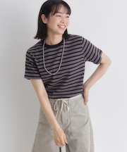 HONEYSUCKLE ROSE(ハニーサックルローズ)マルチボーダータイトＴシャツ