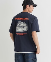 Refurbish(リファービッシュ)グラフィック半袖Tシャツ