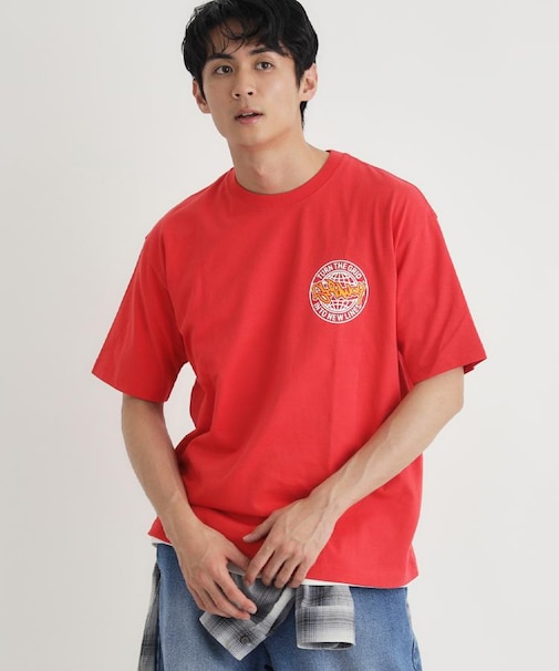 Refurbish(リファービッシュ)【メンズ】ストリートグラフィック半袖Tシャツ
