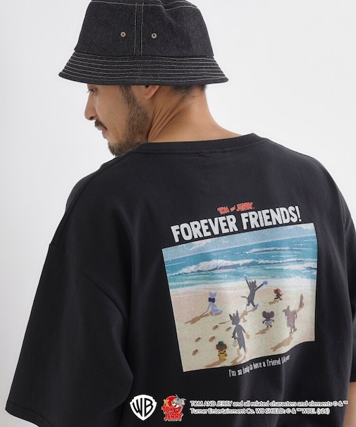 【トムとジェリー】プリントTシャツ