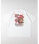 フードプリントTシャツ