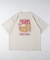 フードプリントTシャツ
