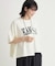 切替プリントTシャツ