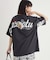 袖刺繍ビッグTシャツ