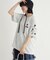 ドッグ刺繍ビッグTシャツ