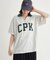 ハーフジップロゴTシャツ