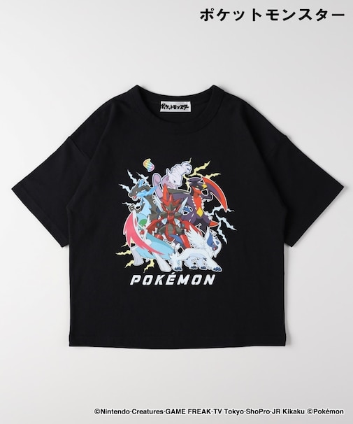 「ポケットモンスター」プリントTシャツ