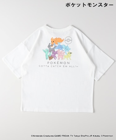 「ポケットモンスター」プリントTシャツ