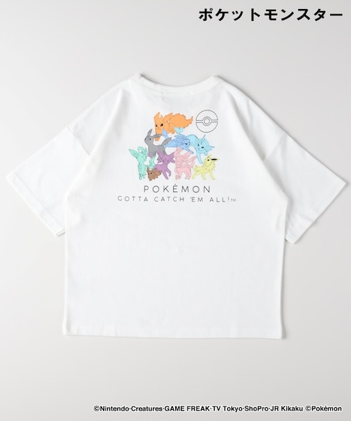 「ポケットモンスター」プリントTシャツ