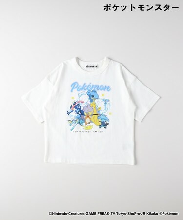 「ポケットモンスター」プリントTシャツ