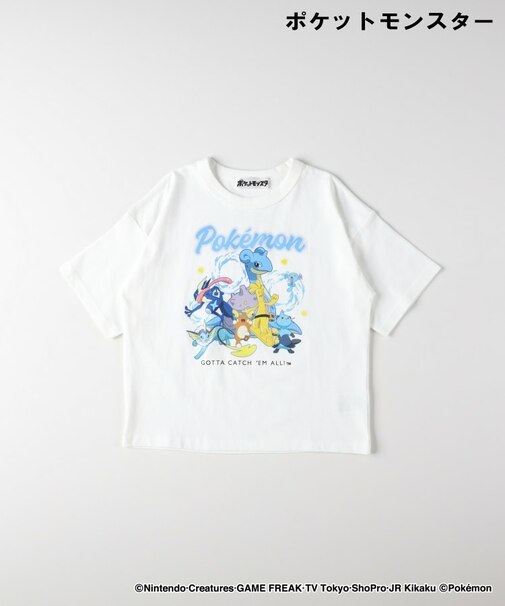 「ポケットモンスター」プリントTシャツ