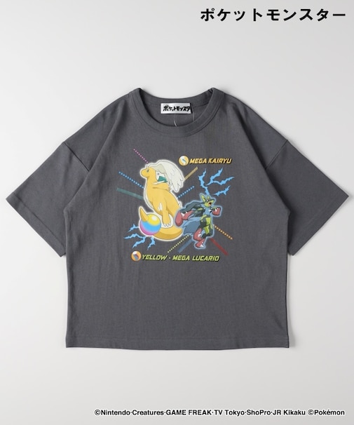 「ポケットモンスター」プリントTシャツ