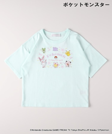 「ポケットモンスター」プリントTシャツ