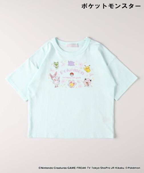 「ポケットモンスター」プリントTシャツ